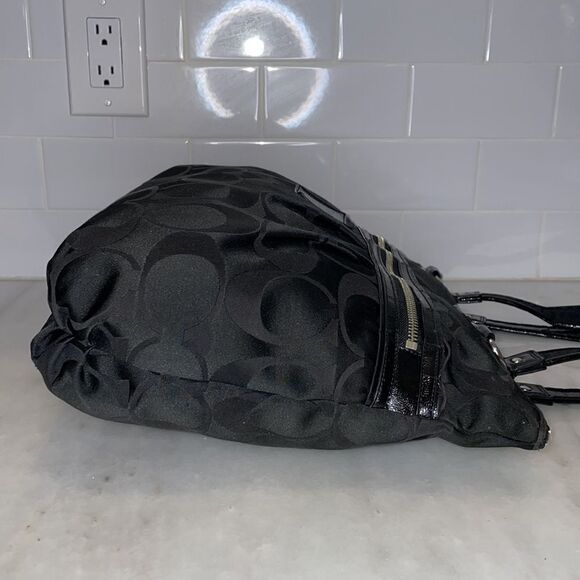 Coach Purse Handbag Daisy Poppy Signature XL Tote Shoulder Bag Pocketbook - Picture 12 of 17